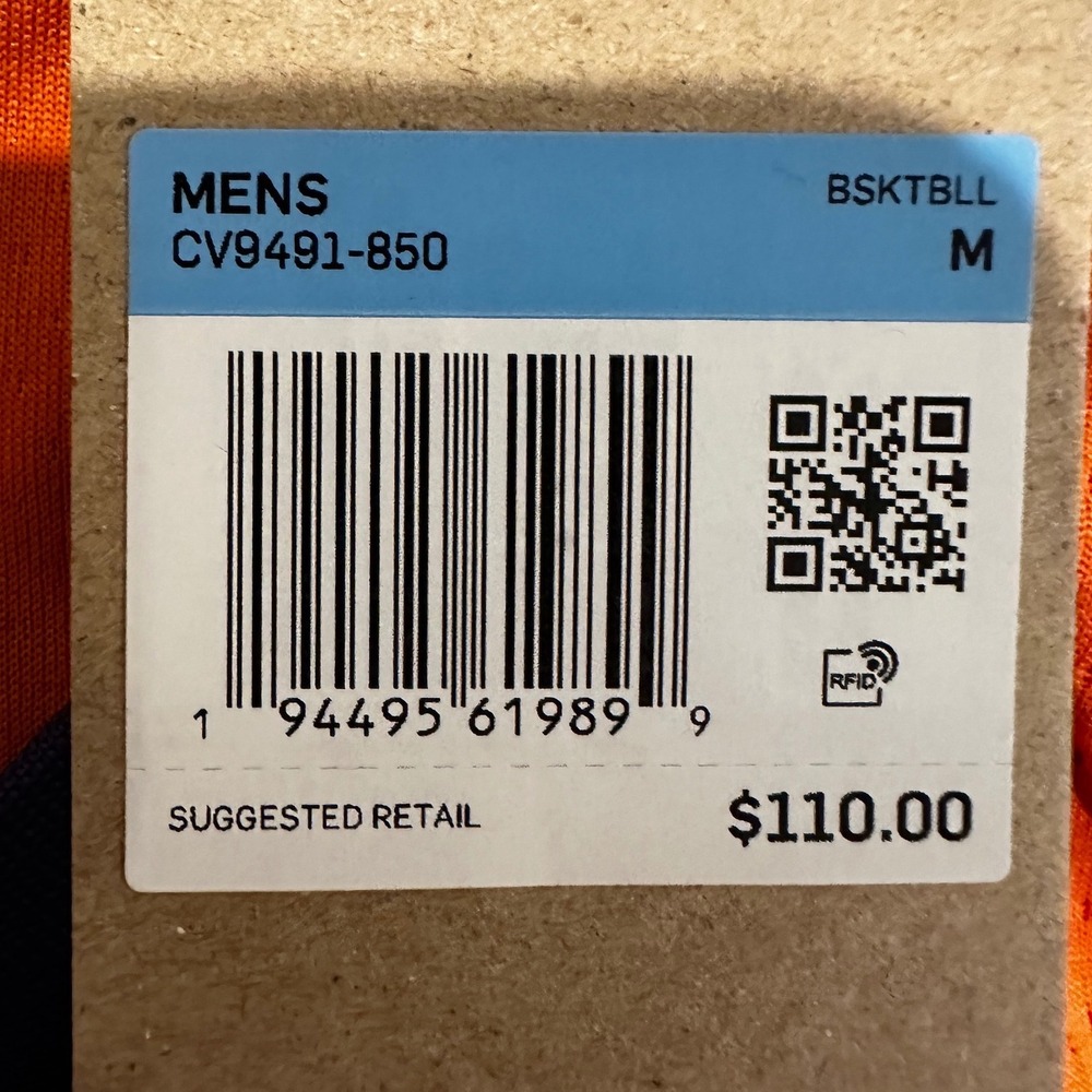 Jordan Phoenix Suns Deandre Ayton #22 Statement Swingman Jersey Orange Med NWT - Picture 5 of 9